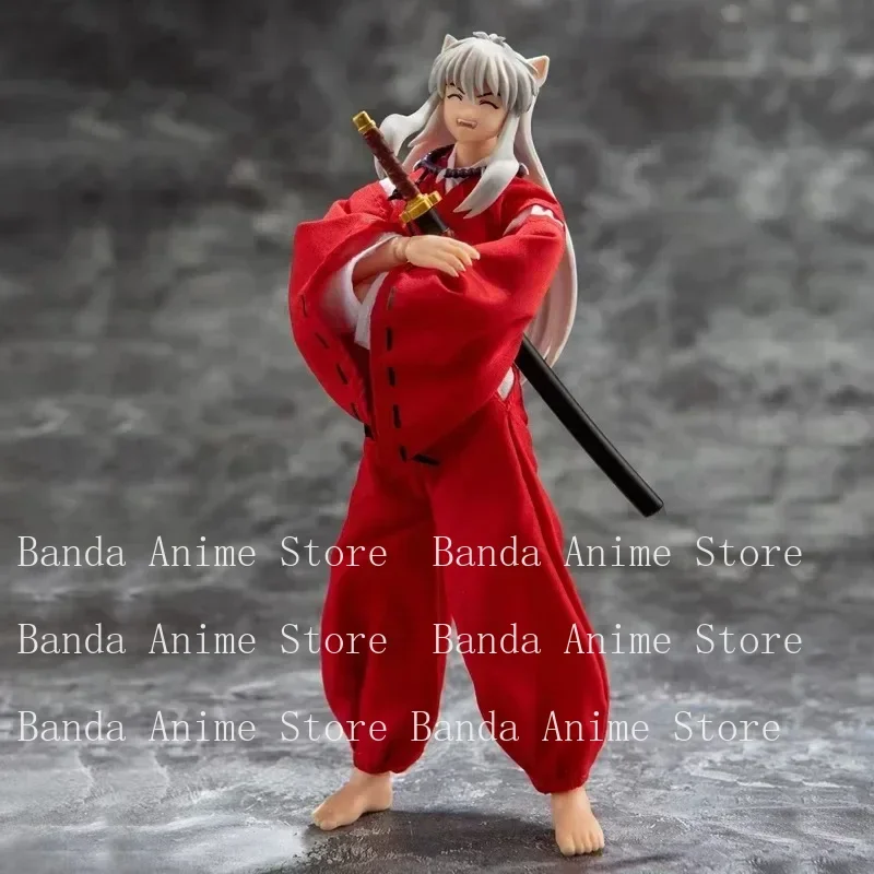 Фото Dasin/Great Toys/GT Inuyasha 1/12 16 см/6 дюймов SHF/S.H.F ПВХ фигурка модель коллекция игрушек подарок на складе №4