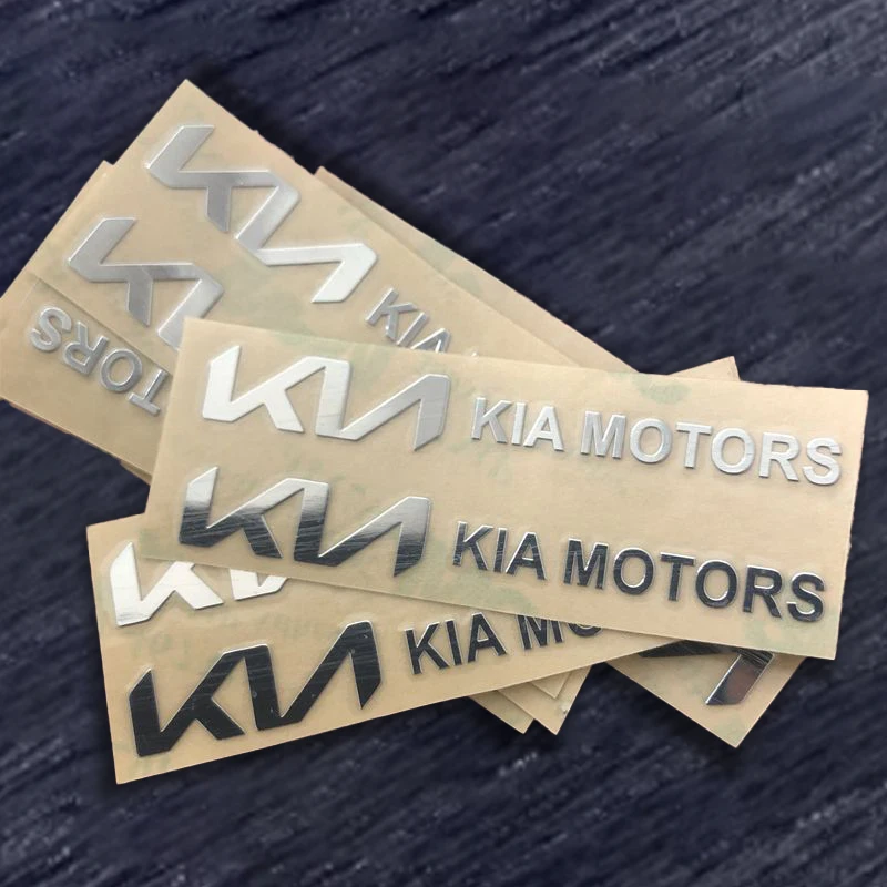 

Для Kia Ceed Sportage Picanto Cerato Seltos Soul Rio 3 4 5 2021 2020 автомобильные металлические креативные наклейки водостойкая грязезащитная наклейка