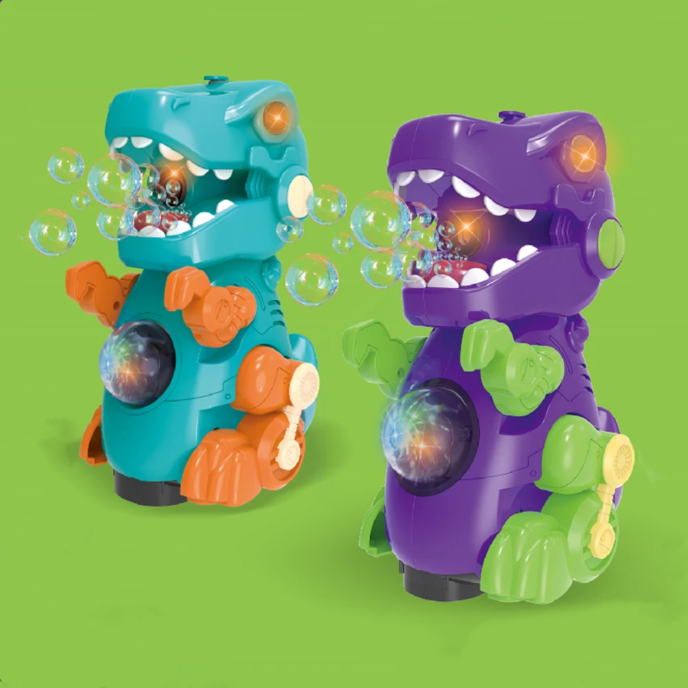 

Automatic Cartoon Bubble Machine Maker Indoor Outdoor Toy for Gifts Continuous Stream Bubble Producer Device