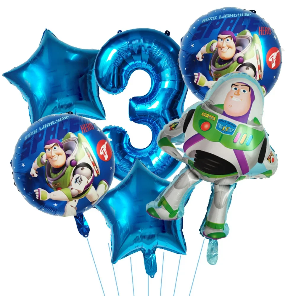 

Воздушные шары из фольги в виде истории игрушек, 6 шт.