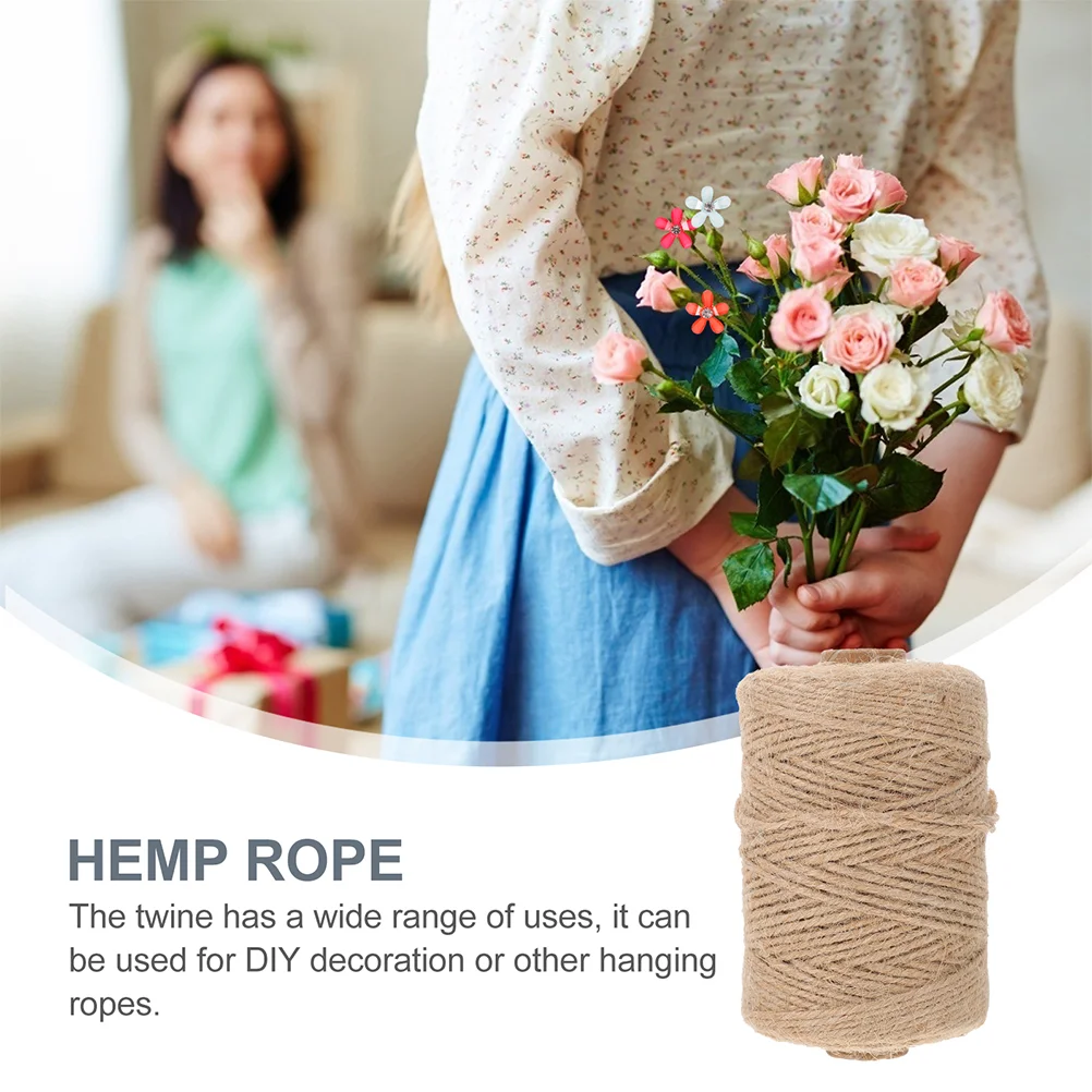 

Jute Rope Packaging Twine Party Supply Accessory Decorative Craft Wedding DIY