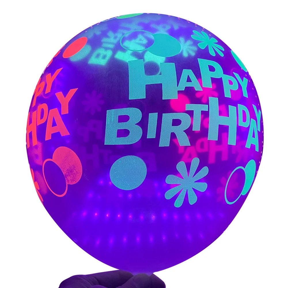 Неоновые Светящиеся в темноте воздушные шары 20 шт./компл. украшения для детской