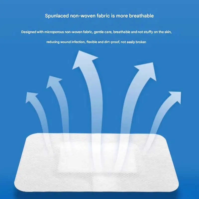 10*7 одноразовые медицинские прозрачные повязки на рану фиксированная игла из