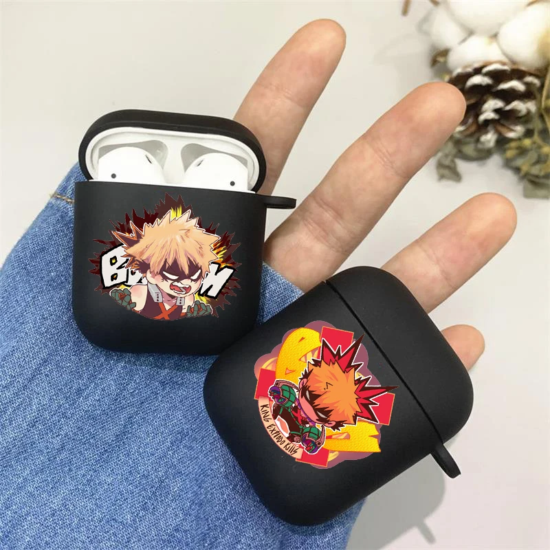 

Силиконовый чехол My Hero моя геройская Академия для Airpods Pro 3 2 1 Pro2 Boku No Hero Академия Midoriya Bakugou Bluetooth чехол для наушников чехол s