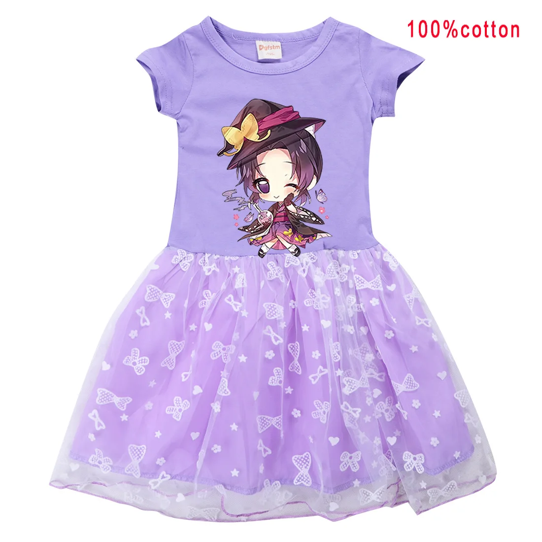 

Детское платье-футболка с блестками, на Рождество