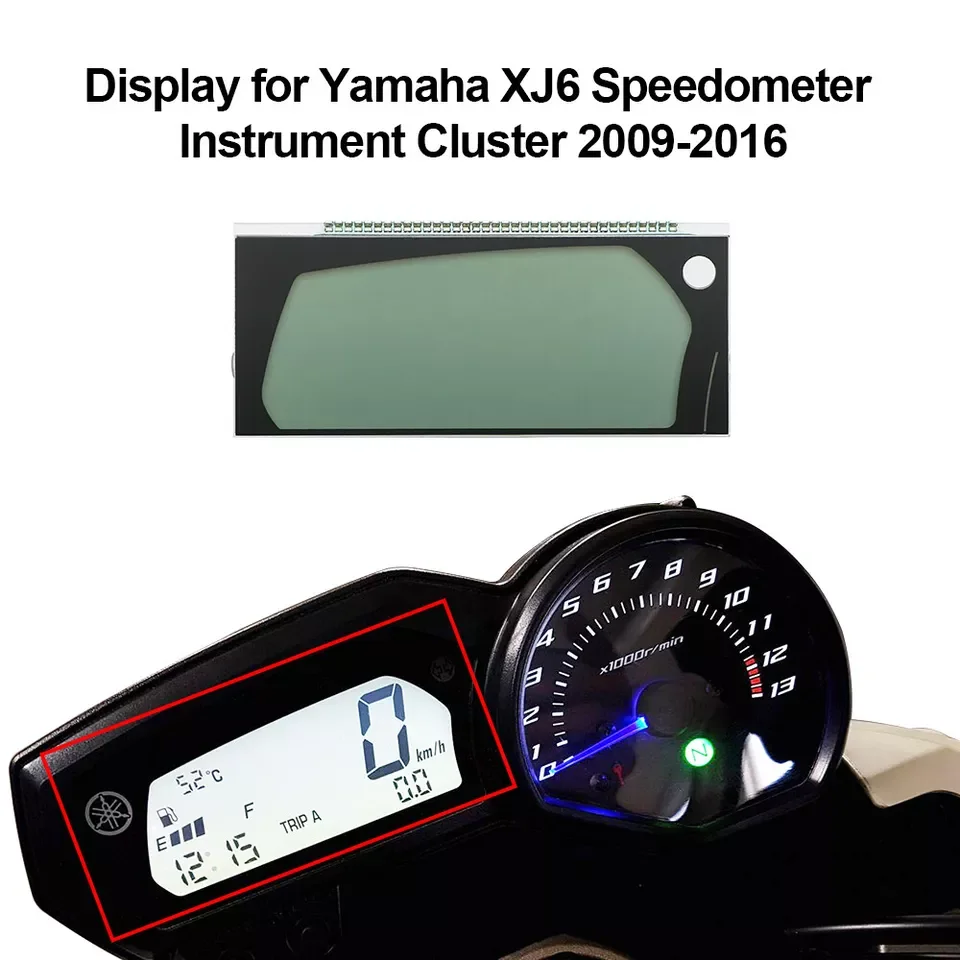 Дисплей для спидометра Yamaha XJ6 приборная панель 2009-2016 гг.