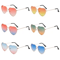 peach heart shape sunglasses women love designer sun glasses for female retro vintage pink ladies shade eyeglasses uv400 eyewear