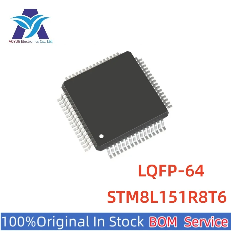 

New Original Stock IC Electronic Components STM8L151R8T6 STM8L151R8T6TR STM8L Series MCU One Stop BOM Service