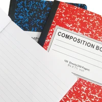American School Supply 200Pages Hardcover Marble Composition Stationery Notebooks