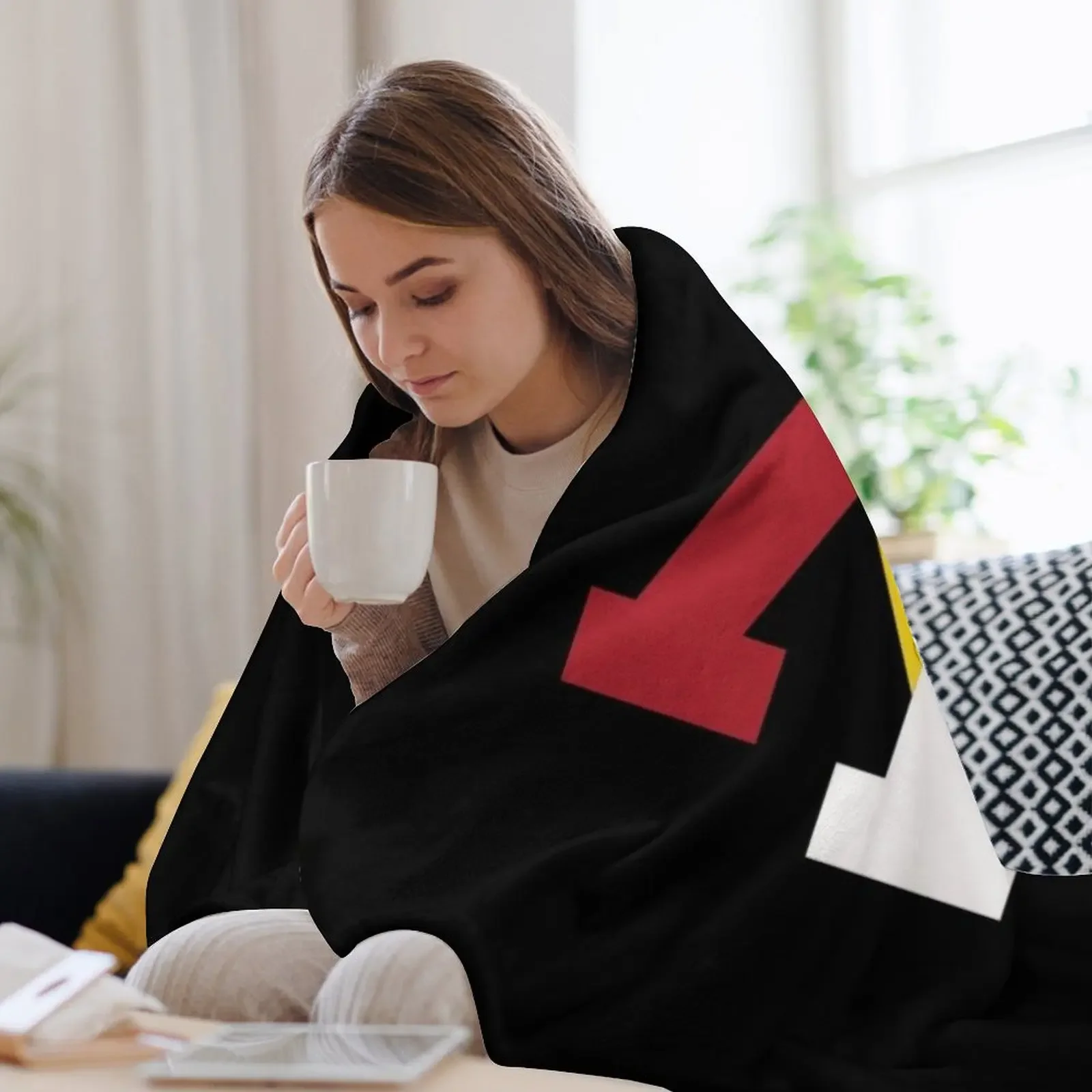 Знаковное одеяло VMI модные декоративные одеяла для косплея аниме рождественские