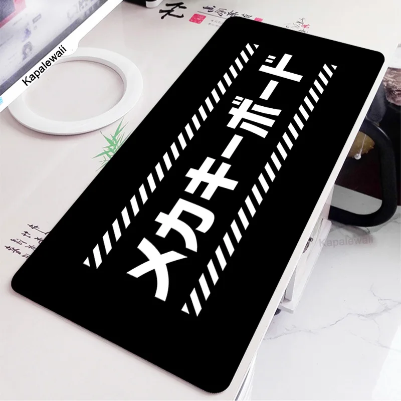 

Gaming Mouse Pad Black and White Large Mousepad Gamer Accessories XXL Anti-slip Natural Rubber PC Computer Keyboard Desk Mat Pad