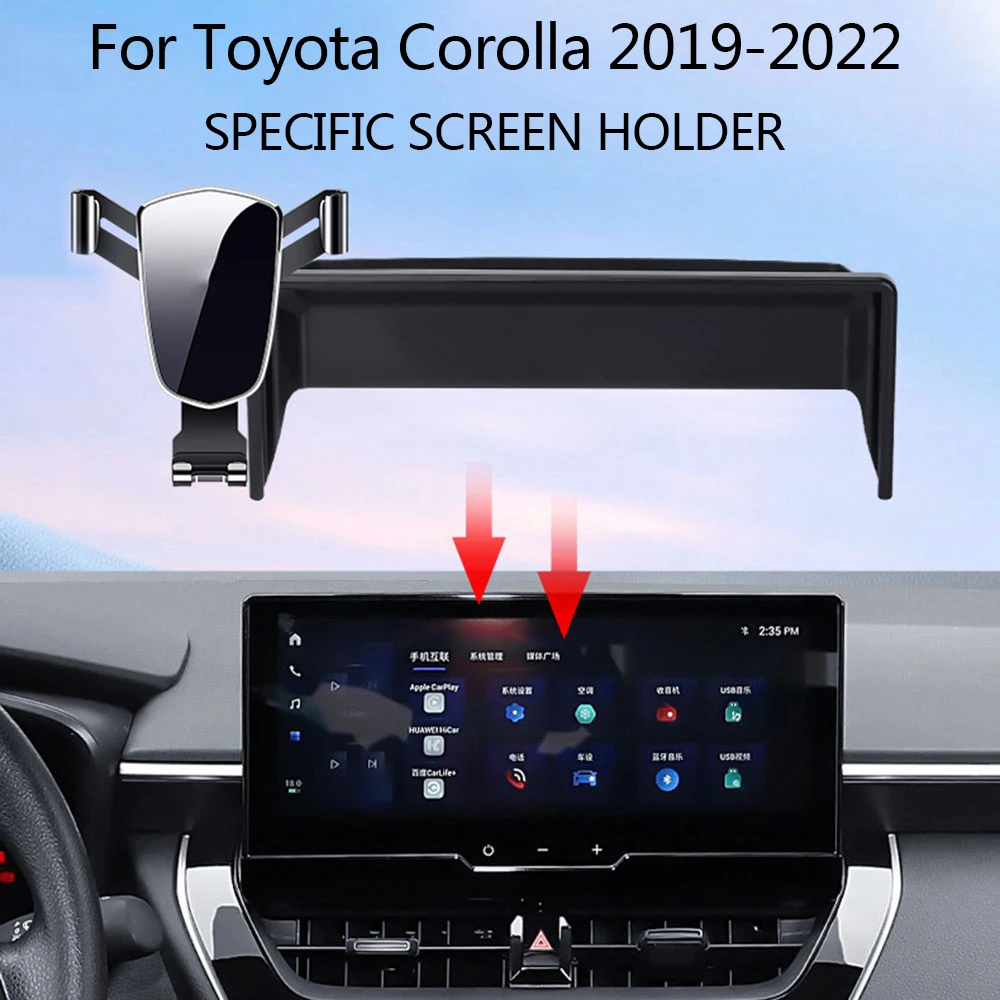 Автомобильный держатель телефона с экраном 8/9 дюймов для Toyota Corolla 2019 ~ 2022 г.