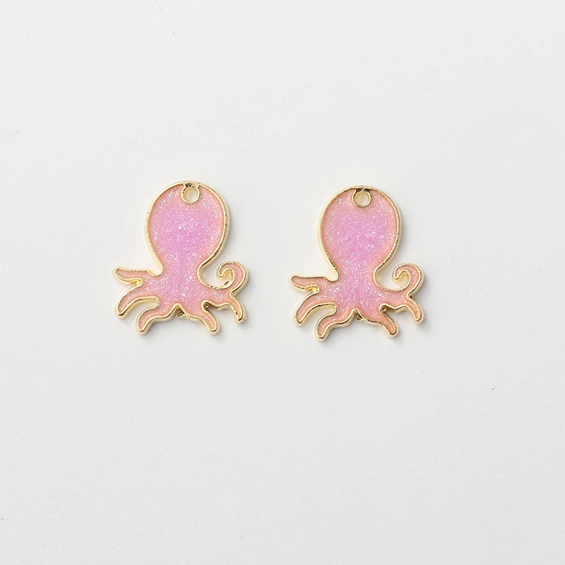 

10 шт., силиконовые Подвески в виде осьминога