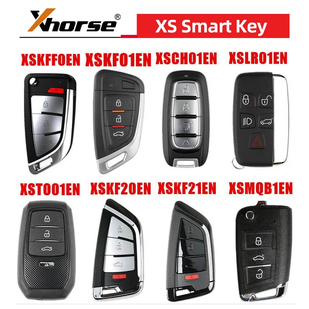 Смарт-ключ серии XHORSE XM38 XS XSCH01EN XSKFF0EN XSKF01EN XSKF20EN XSLR01EN XSKF21EN XSMQB1EN XSTO01EN 5 шт./лот