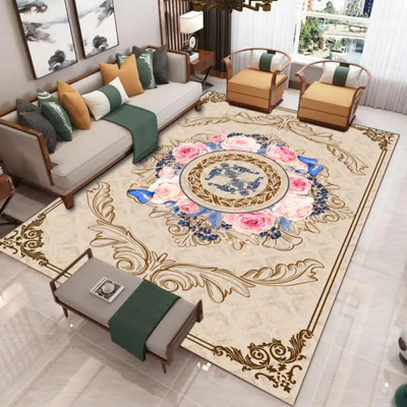 

Simple modern carpet is suitable for living room, bedroom, corridor, porch, floor decoration and home decoration