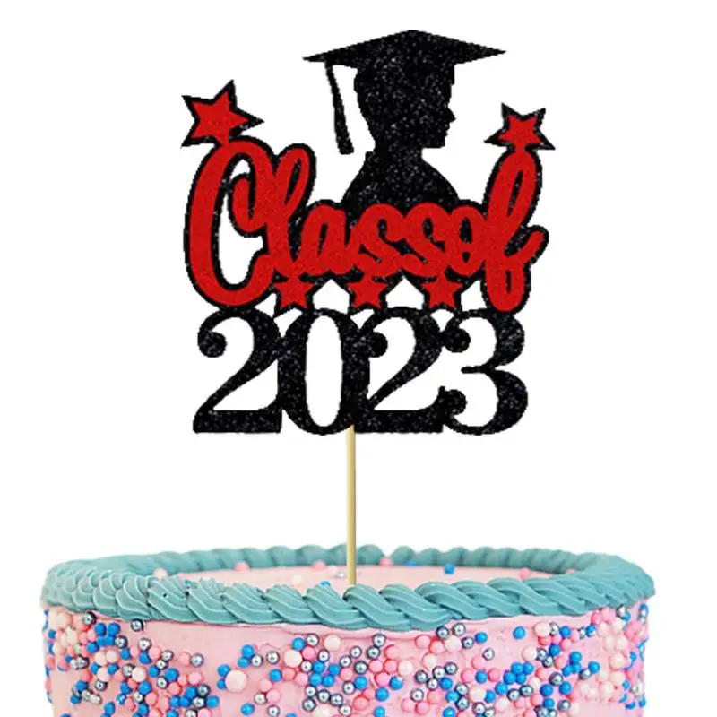 

Class Of 2023 Cake Topper Congrats Grad 2023 Graduation Party Supply Cake Decorations High School Graduation College Graduation