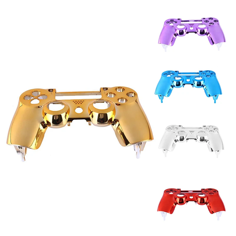 

Chrome Paint Skin Housing Shell Case Cover For Sony Playstation 4 PS4 Controller