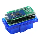 10 шт.лот ELM 327 PIC18F25K80 OBD2 ELM 327 Bluetooth V1.5 OBDII считыватель кодов ELM 327 OBDII диагностический сканер для AndroidПК