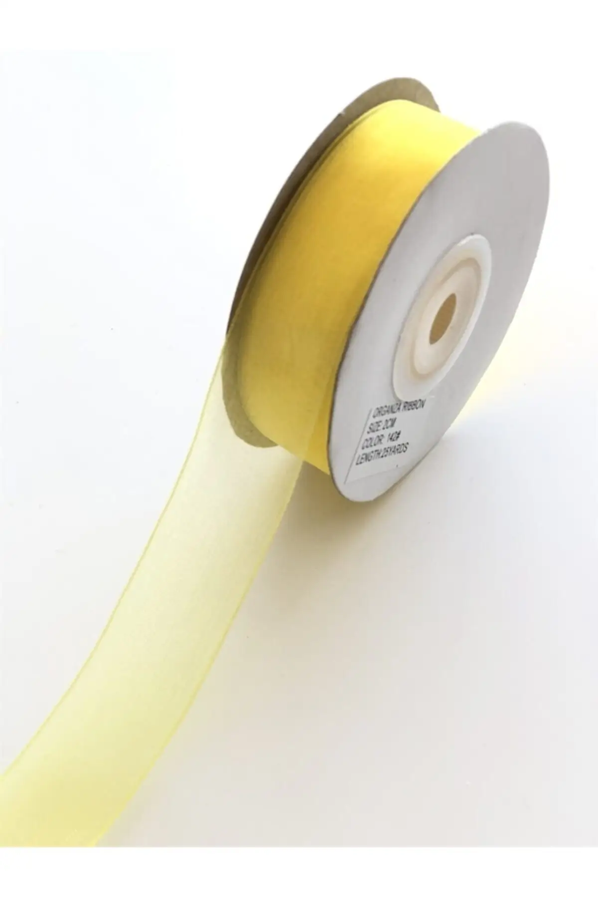 

Yellow organized ribbons 2cm ribbon hobby supplies & leisure life