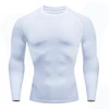 Long Sleeve Men Compression Shirts Running TShirt Fitness Tight Sport Training Jogging Tops Gym Sportswear Quick Dry 3