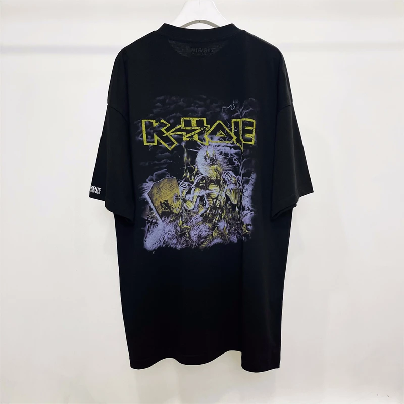 

Мужская/женская футболка с принтом в виде демонов, с коротким рукавом