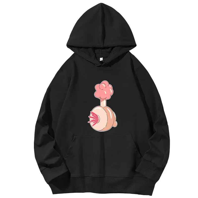 Plumbus Classic graphic Hooded sweatshirts oversize hoodie men cotton Hooded Shirt Spring Autumn streetwear Men's sportswear