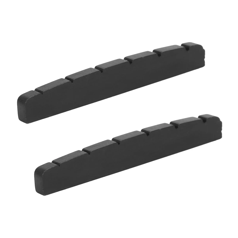 

3X Electric Guitar Upper Nut Flat Bottom PT-5042-00 42X3x5.5Mm