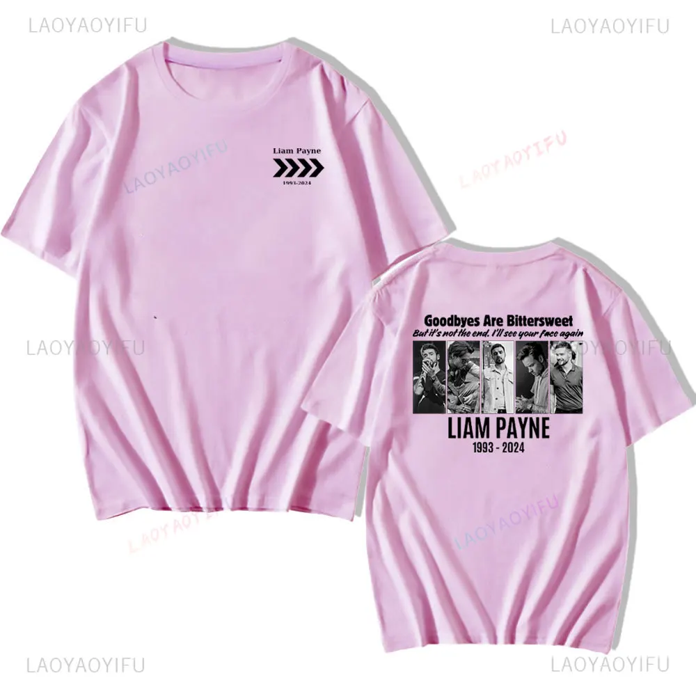 Goodbyes Are Bittersweet Liam Payne Мужская и женская футболка Винтажная рубашка Tribute