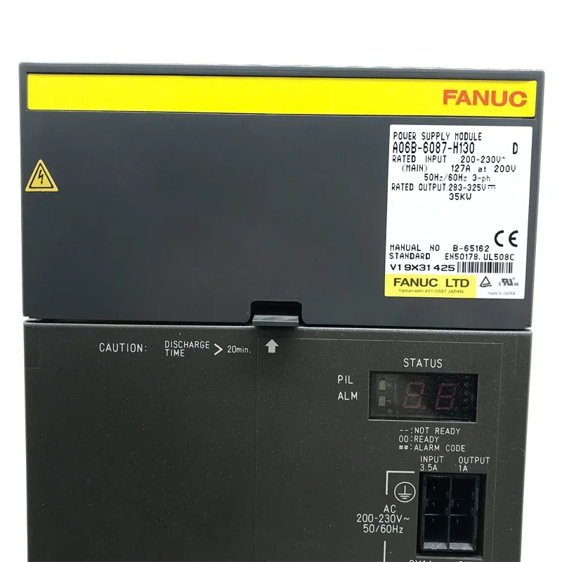 FANUC Servo Drive A06B-6087-модуль источника питания H130 для системы CNC