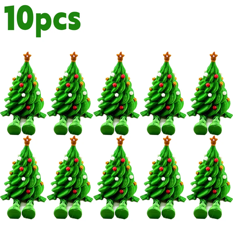 

Красочные 3D елочные украшения из PLA 1-10 шт.