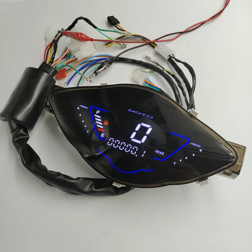 Модернизированный цифровой прибор для мотоцикла WAVE100R азиатский тигр MSX скутер