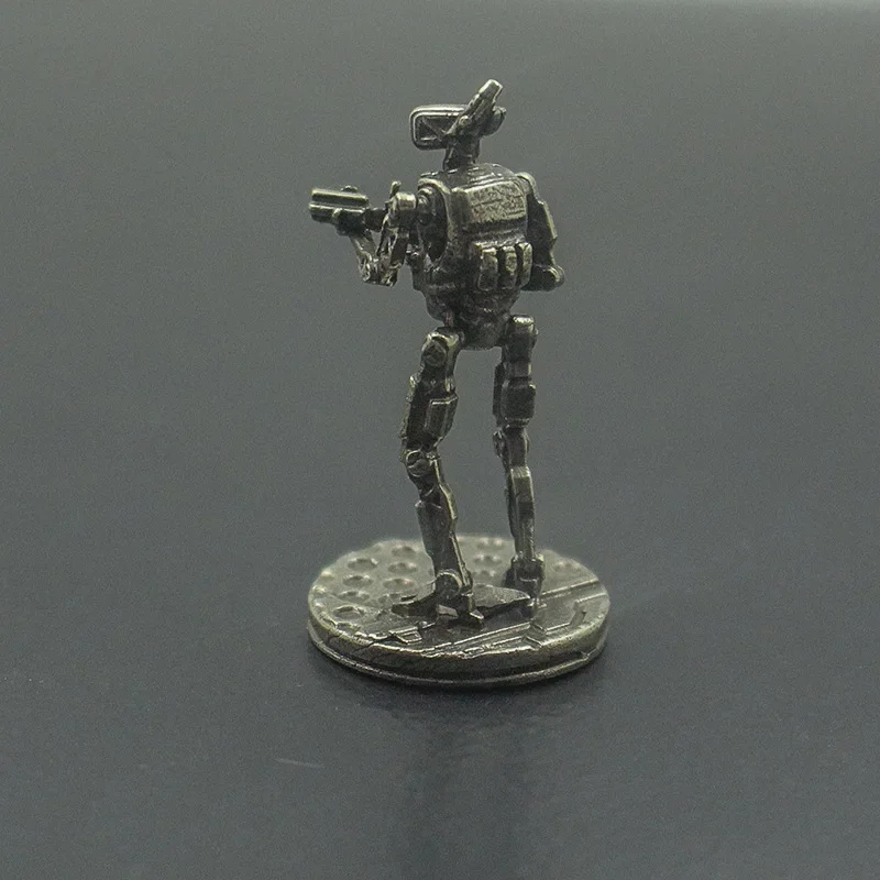 Модель робота в ретро стиле