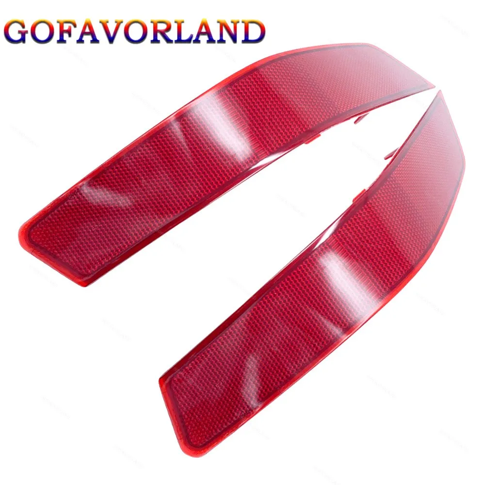

26565-6FV0A 26560-6FV0A Front Left Or Right Side Bumper Face Bar Reflector Light Red Plastic For Nissan Rogue 2017 2018 2019