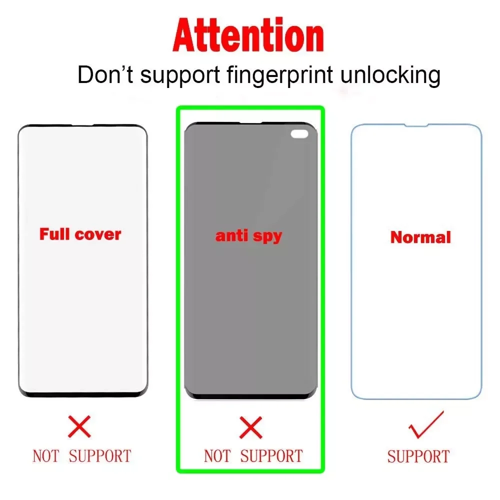 

New Fashion Privacy Screen Protector For Galaxy A90 A70 A30 A50S Glass Anti-Spy Tempered Glass For Samsung A71 A72 A51 A52 A31 A
