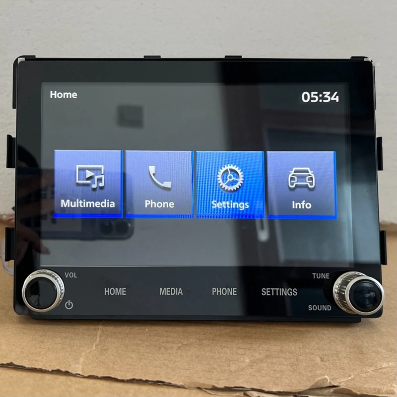 8-дюймовый дигитайзер сенсорного экрана для MITSUBISHI Outlander 20-22 8740A130 8740A040 2 ручки радио