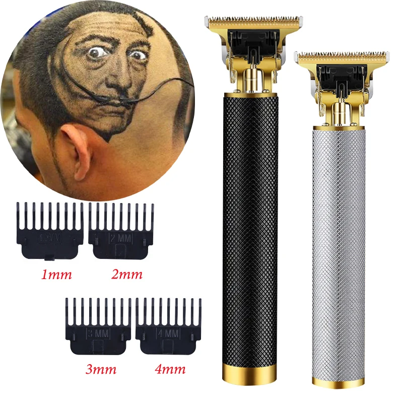 

Электрические машинки для стрижки волос T9, новый триммер для волос для мужчин, инструмент для укладки в парикмахерской, профессиональная ма...