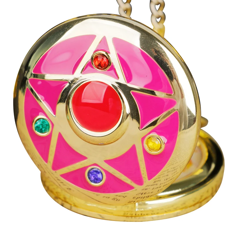 50pc Quartz Pocket Watch For Children Girls Top Brand Luxury Casual Fashion Chain Watches Gift Fob Clock relogio masculino