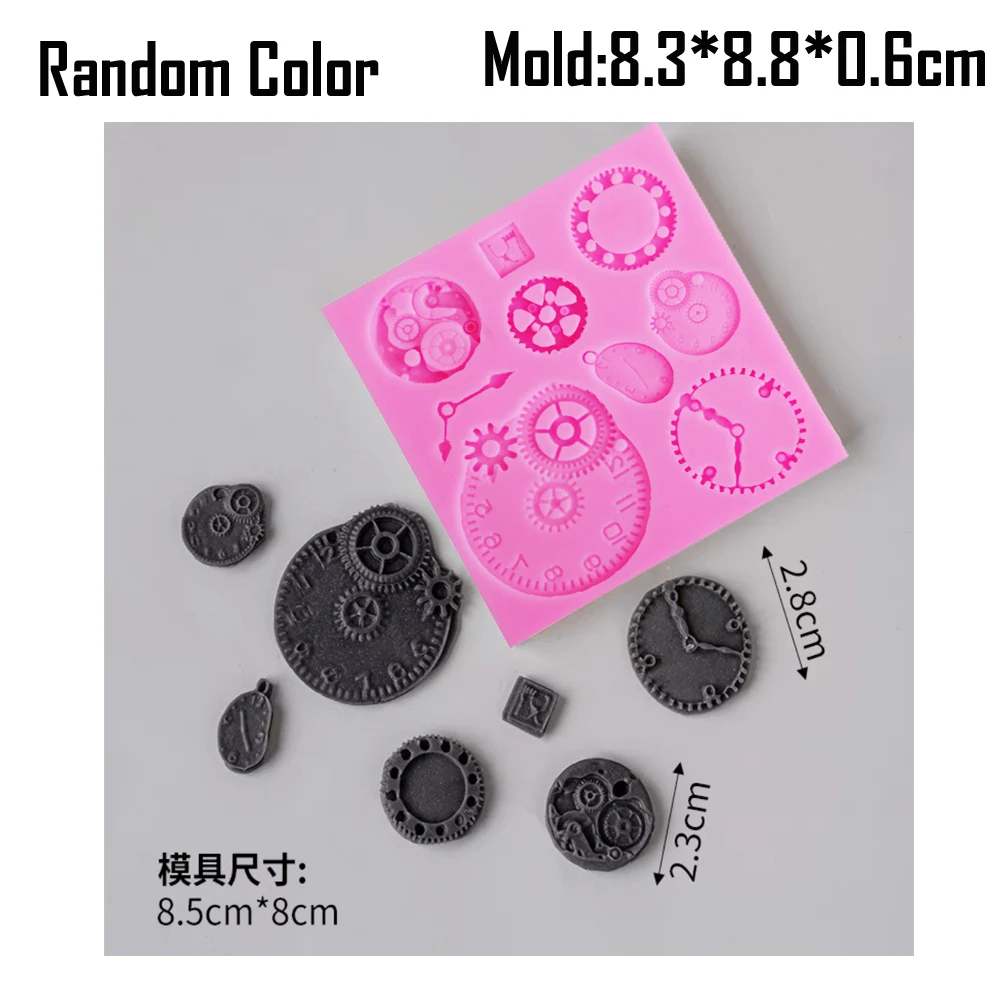 

Силиконовые формы для кексов Steampunk Gear