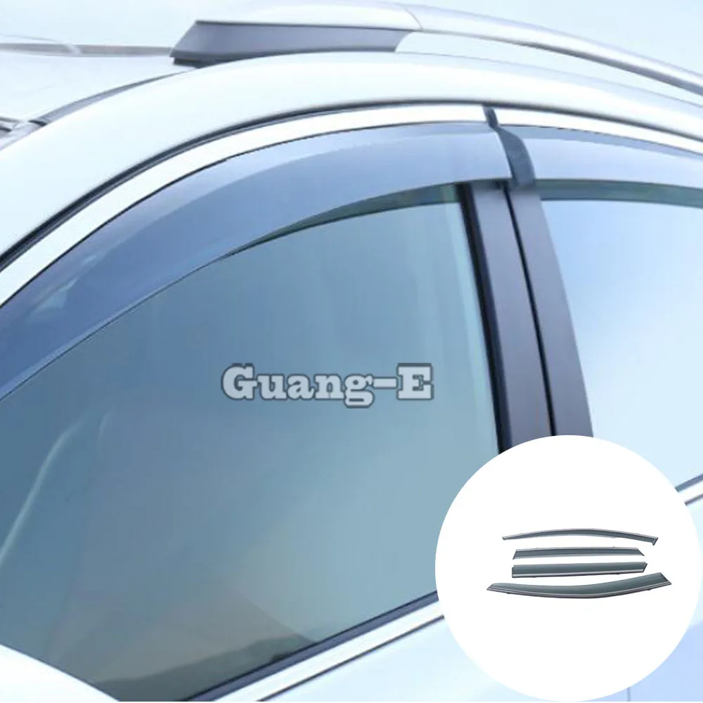 

Наклейка на окно для Hyundai Tucson L 2021 2022 2023 2024, пластиковый козырек от дождя и солнца