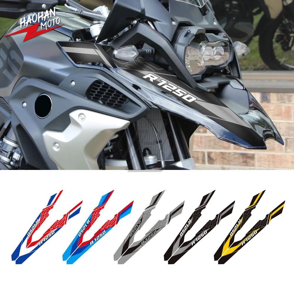 

For BMW Motorrad R1250GS 2019-2022 (except ADV) Motorcycle Front Fairing Sticker Protection