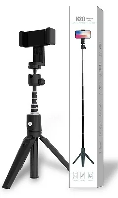 

Складной алюминиевый штатив модель К20/Монопод для селфи Selfie Stick K20, вс