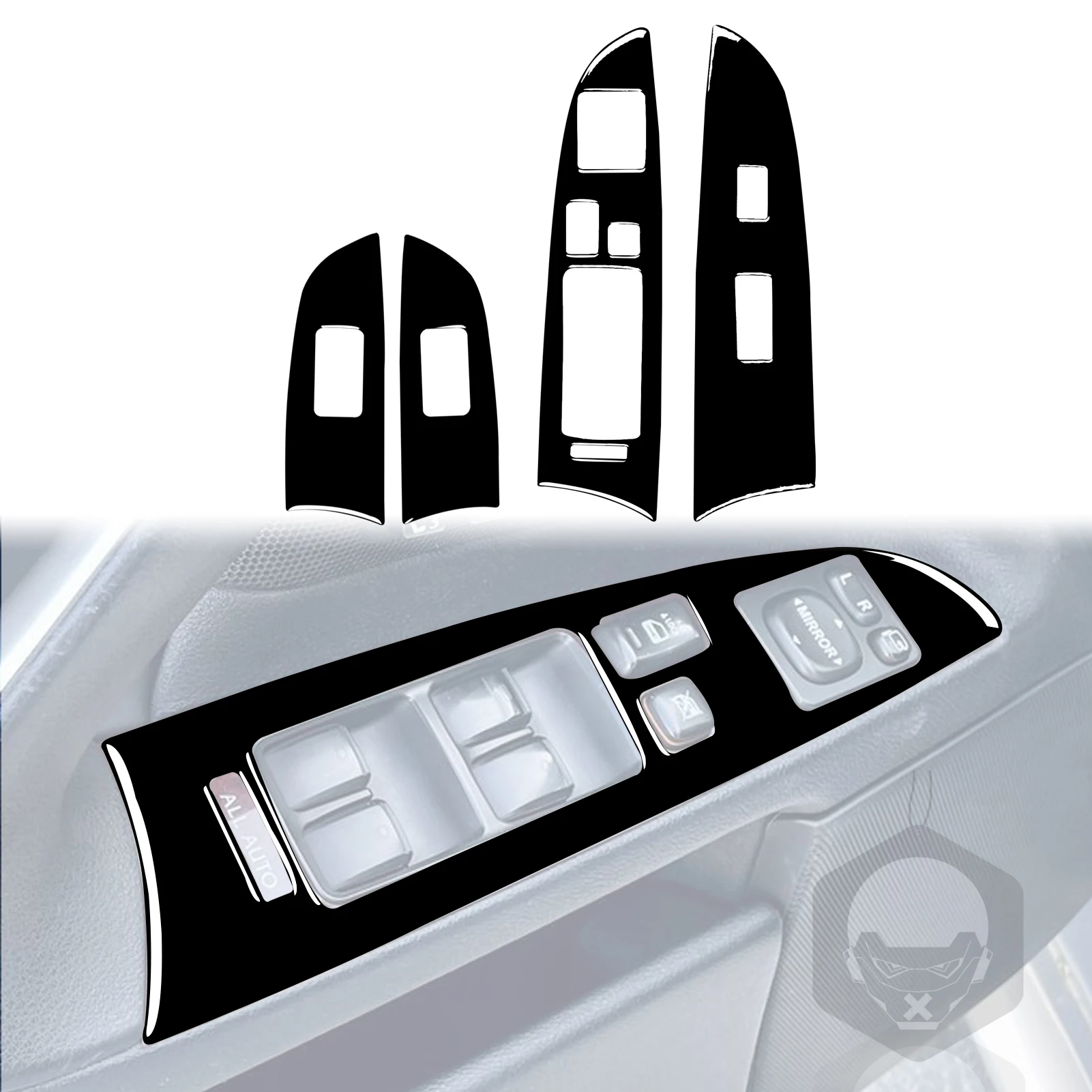 

Для LEXUS IS250 300 350C 2006-12 пианино черная трансмиссионная панель подлокотника автомобильные аксессуары для интерьера декоративные наклейки