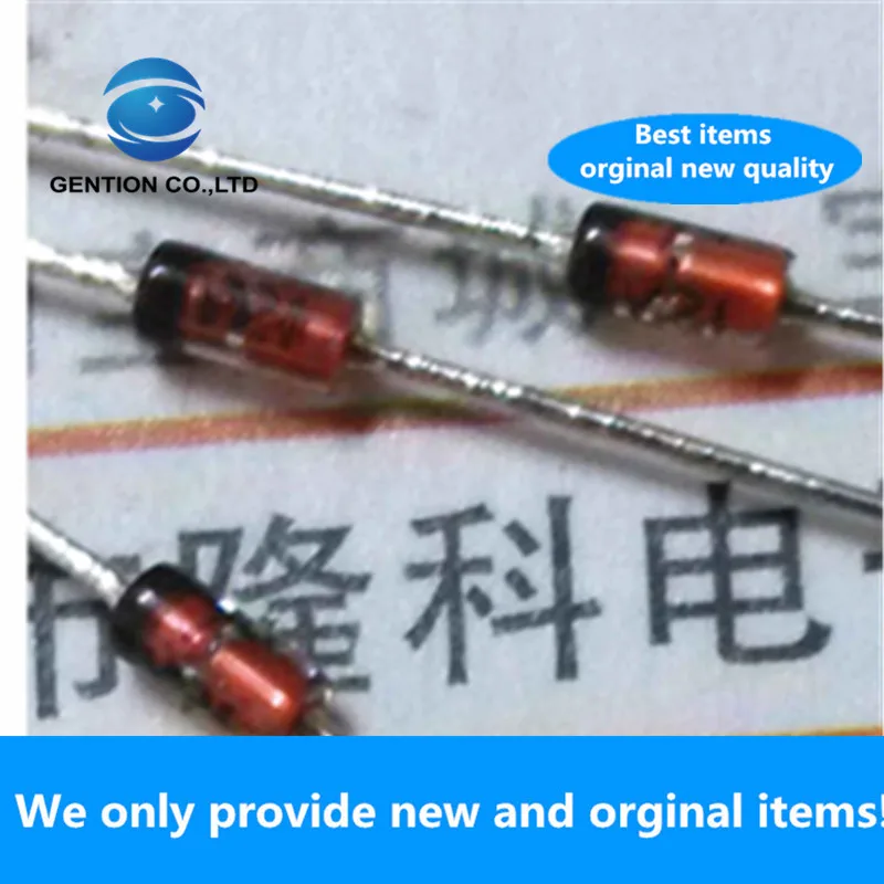 

30 шт., 100% Новый оригинальный 1N970BTR диод сигнала малого размера 1N970B, оригинальный импортный светильник на 24 В, стеклянная упаковка