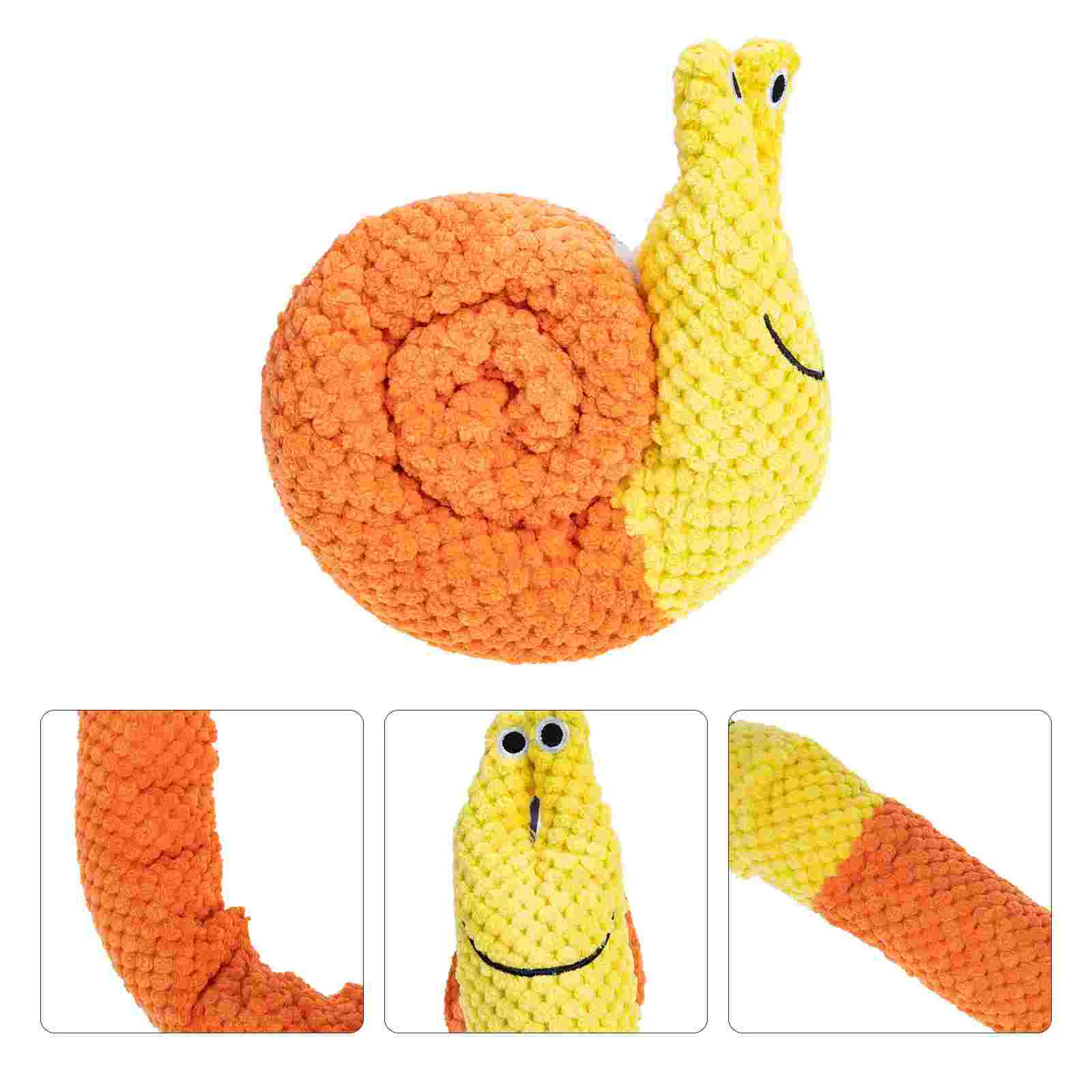 

Dog Food Hiding Plaything Snail Shaped Dog Educational Puppy Chew