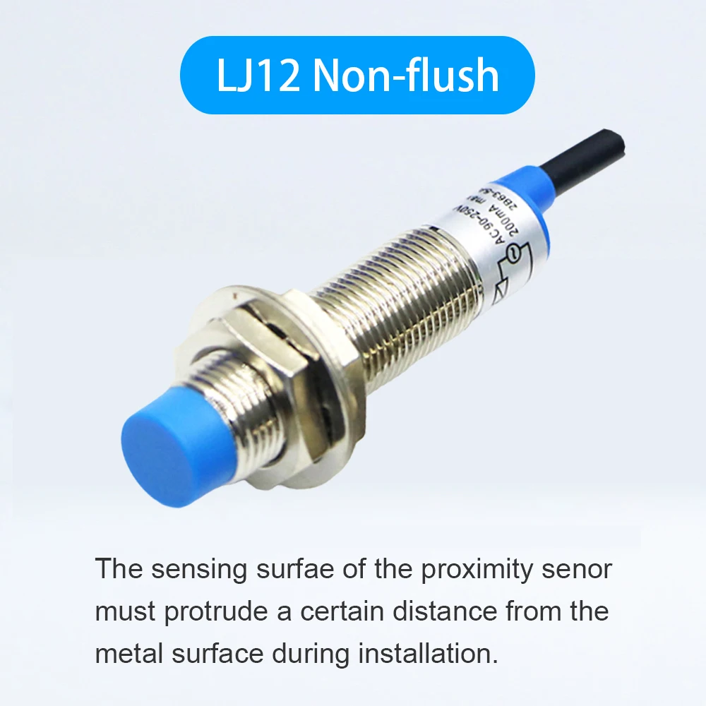 

Индуктивный датчик приближения LM12 M12 нержавеющая сталь 2/4 мм