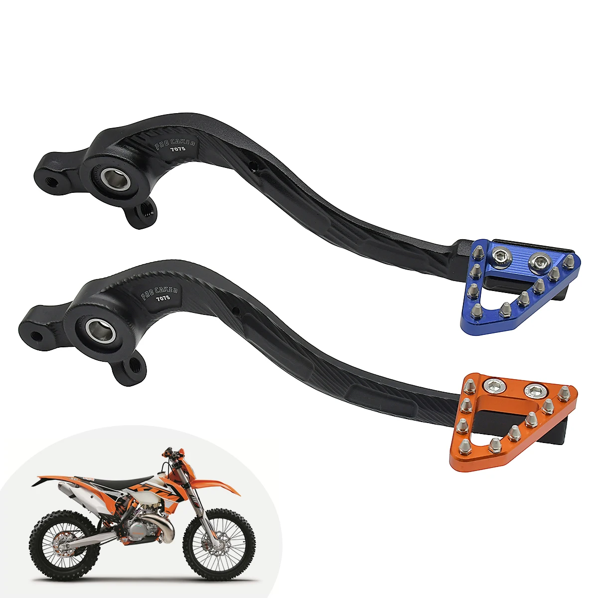 Педаль ножного тормоза для мотоцикла CNC KTM SX XCW EXC EXCF XC 250 300 350 500 Husqvarna TC TE TX FE 125 150