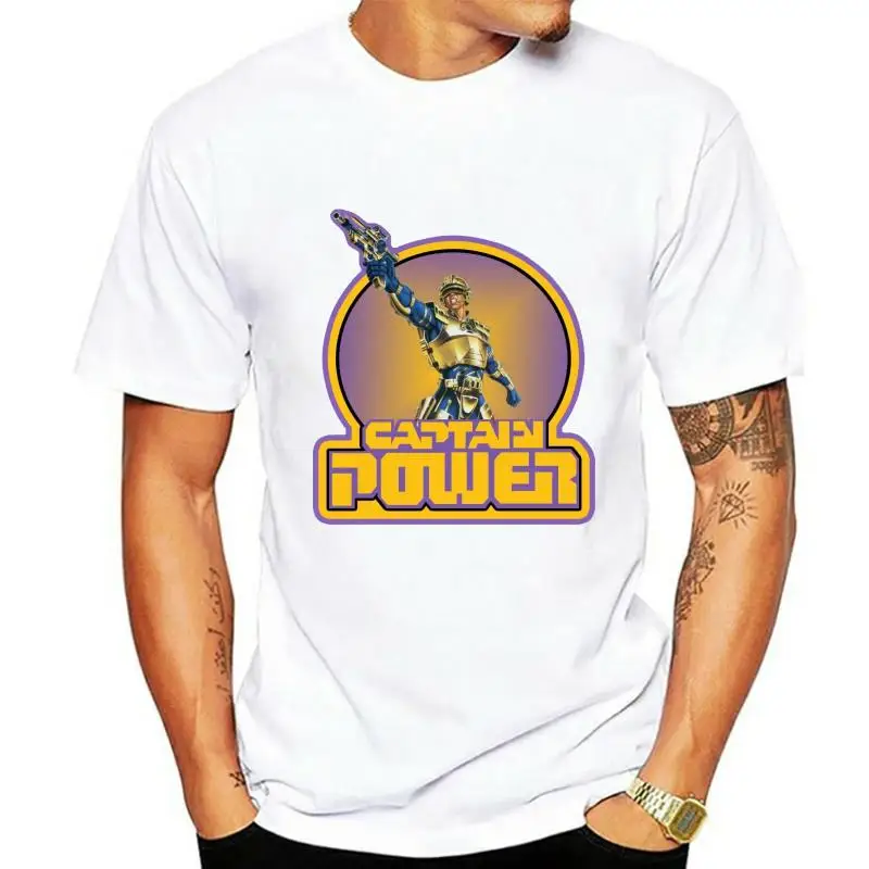 

80 Kids Sci-Fi TV Classic Captain Power custom tee Any Size Any Color