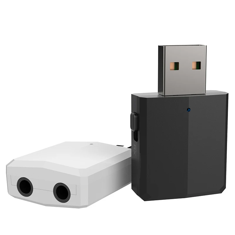 

USB BT 5,0 передатчик приемник ТВ мини 3 в 1 3,5 мм AUX HIFI стерео аудио беспроводной адаптер ключ для автомобиля Комплект ПК