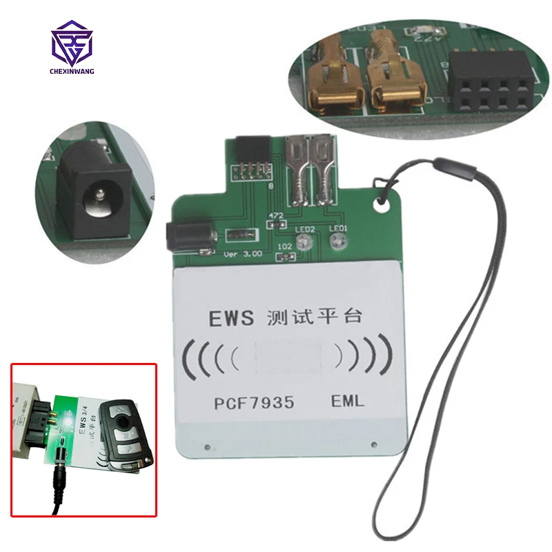 

Тестовая платформа EWS3 EWS4, перезаряжаемая для BMW/Land Rover EWS, программатор PCF7935, тестер BMW