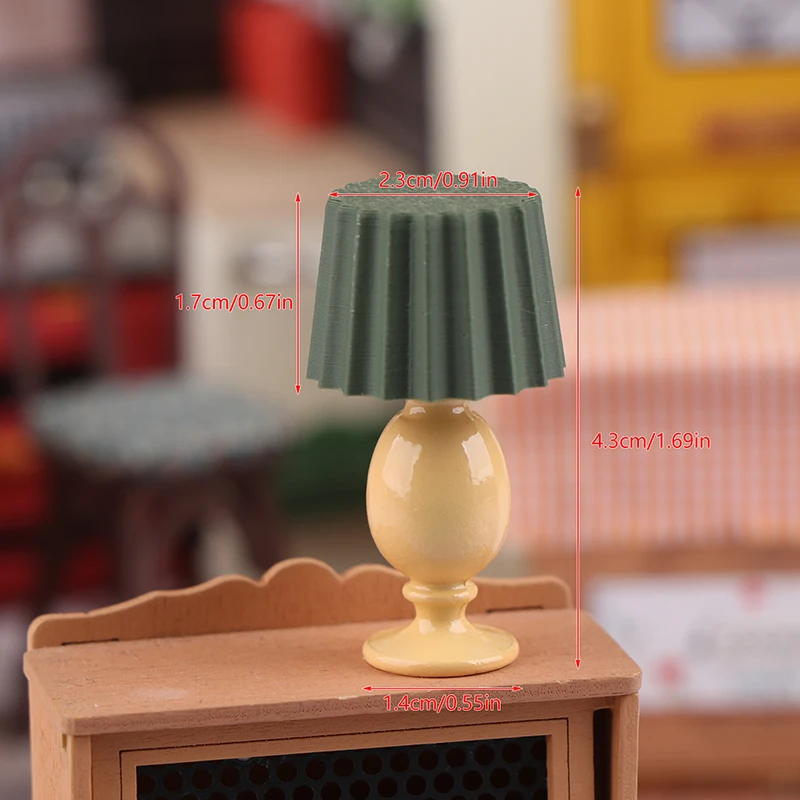 1:12 Кукольный домик миниатюрная настольная лампа модель для учебы кукольный